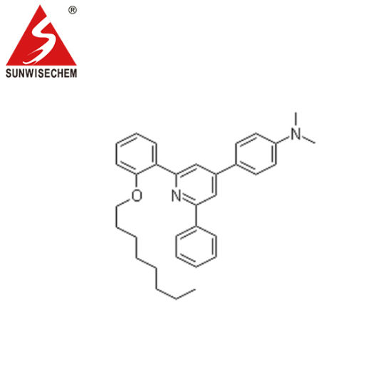 高品质 N-Dimethyl-4-[2- (2-octoxyphenyl) -6-Phenylpyridin-4-Yl] 苯胺 CAS：144190-25-0
